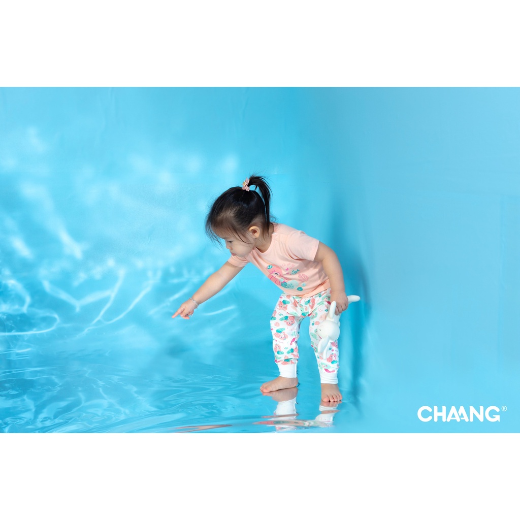 [CHÍNH HÃNG] Bộ cộc tay khuy vai quần dài trẻ em họa tiết The Sea Chaang