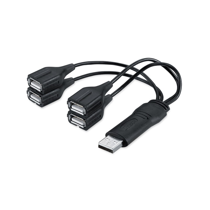 BỘ CHIA 4 CỔNG USB 2.0 CHÍNH HÃNG DTECH DT3020