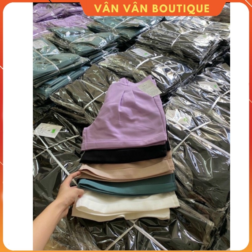 Quần short nữ gập gấu nhiều màu cá tính M1017