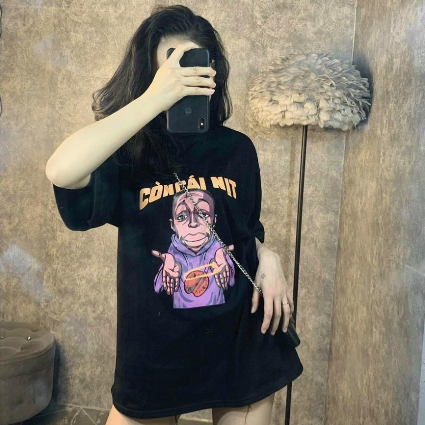 Áo Thun Tay Lỡ Còn Cái Nịt, Form rộng oversize, áo phông unisex, chất liệu Cotton - KKIM Shop