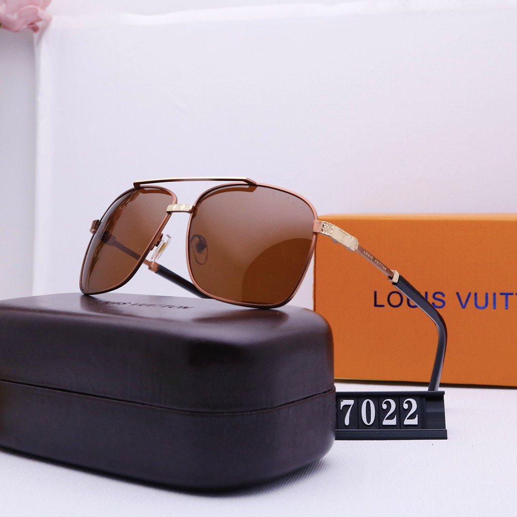! Louis Vuitton!! Kính mát chống tia UV 400 thời trang cho nam
