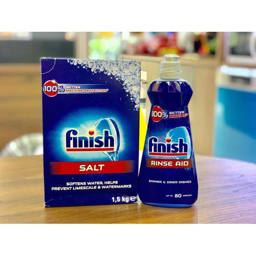 Nước làm bóng Finish 400ml - Chất trợ xả cho máy rửa bát  - ImP - ImPvn