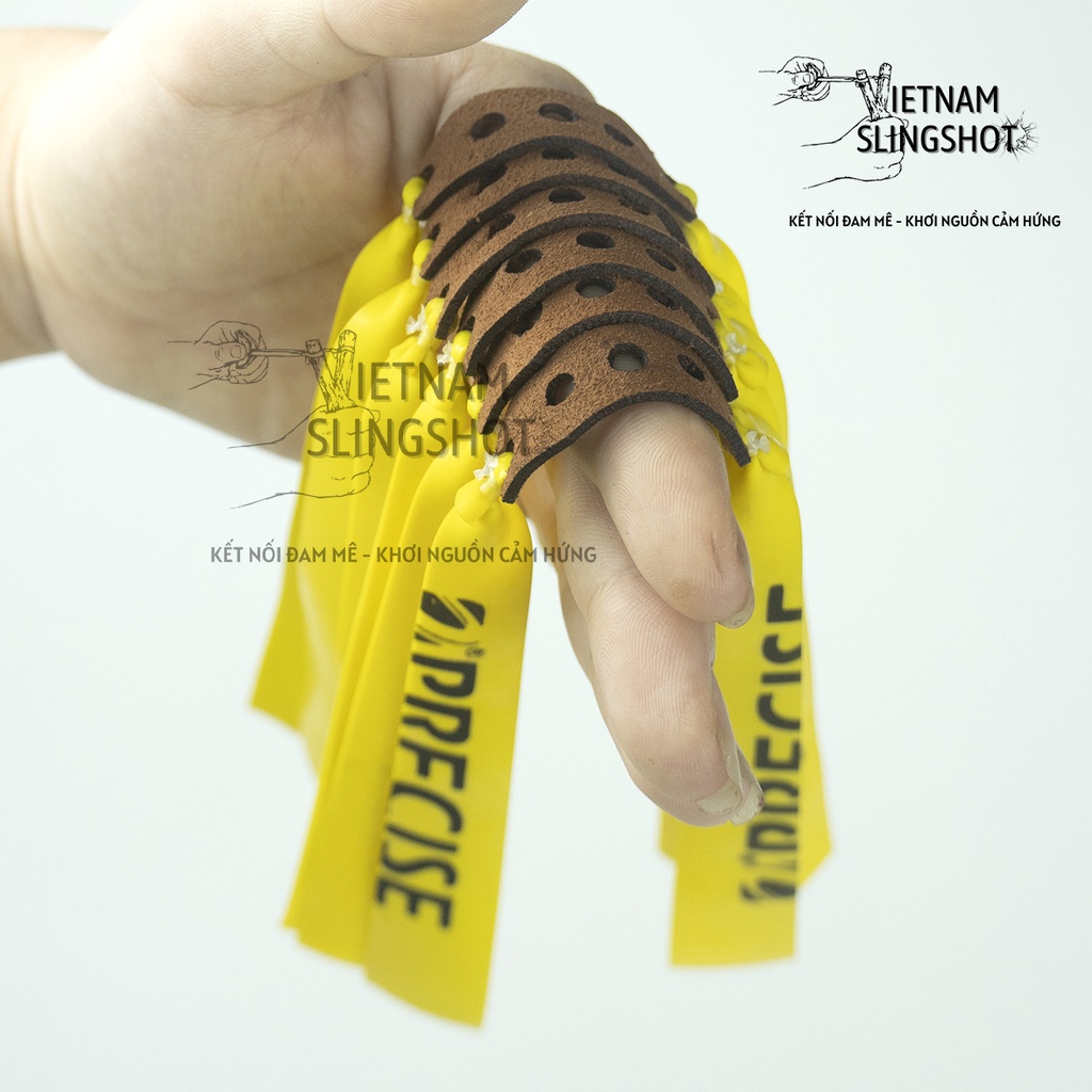 5 Dây ná cao su, Dây ná V3R precise chính hãng 100%, da mềm ôm bi, chất lượng cao cho đường bi đẹp khi sử dụng [V3R]