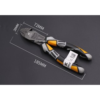 KAPUSI Kìm Kiểu Đức Bộ 3 Chiếc ( Điện, Cắt, Nhọn)