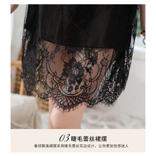 Váy Ngủ Công Chúa Pha Ren Điệu Đà 5174