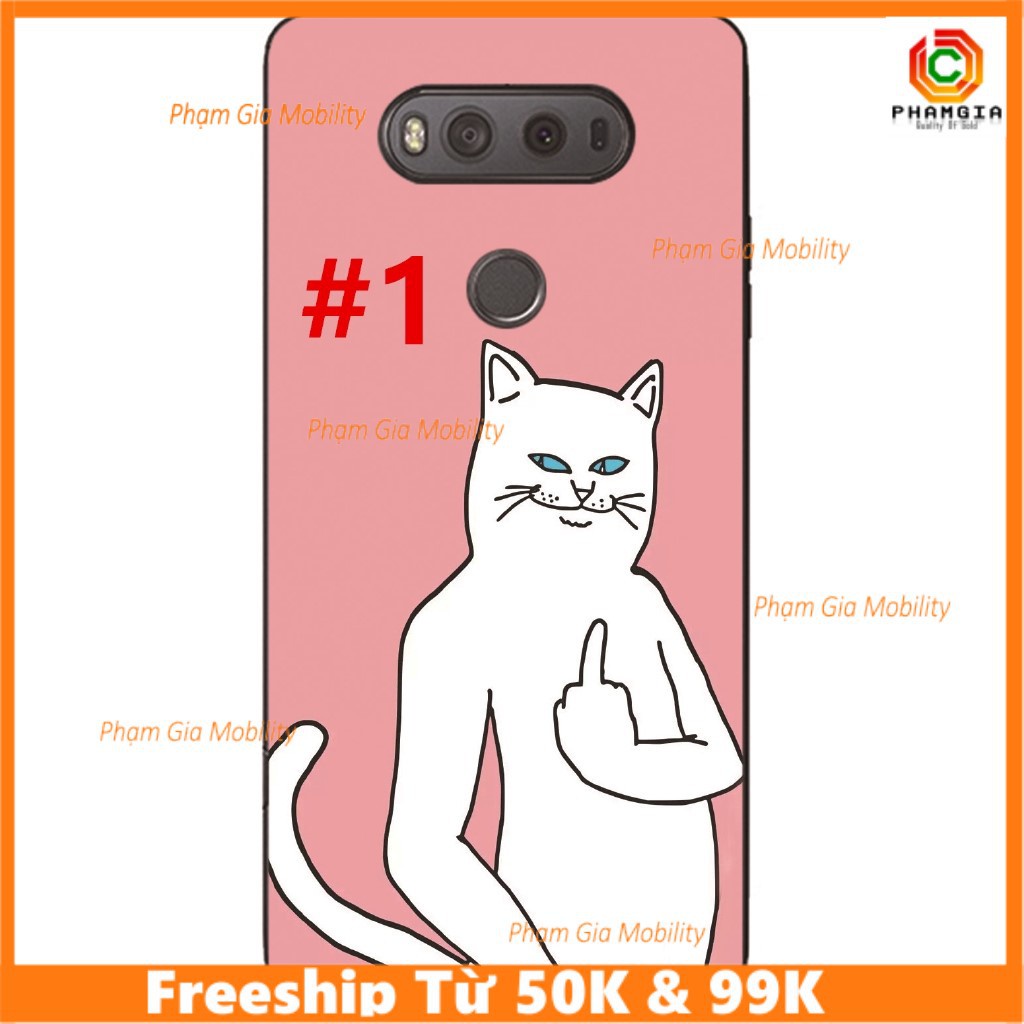 Ốp lưng hoạt hình dành cho LG V40 V35 V30 V20 V10 dẻo silicon