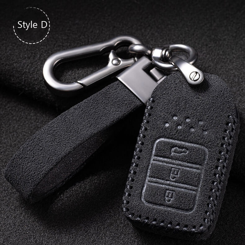 Ốp chìa khóa bằng da cao cấp cho HONDA Accord Civic FC FD Jazz CRV HRV BRV City Odyssey