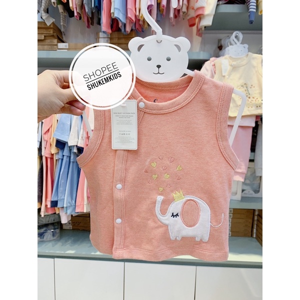 Áo gile nỉ mềm cho bé trai gái thu đông (3 -15kg)