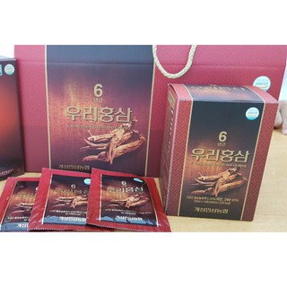 Khuyến mại [MẪU MỚI] Nước hồng sâm Nonghyup Woori Hàn Quốc, Hộp 30 gói x 50ml [HÀNG CHÍNH HÃNG]