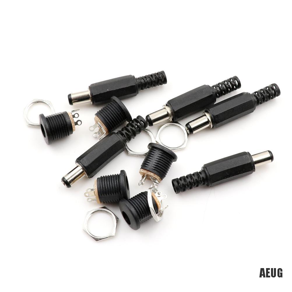 Set 10 Đầu Nối Phích Cắm DC 5.5Mmx2.1Mm Chuyên Dụng