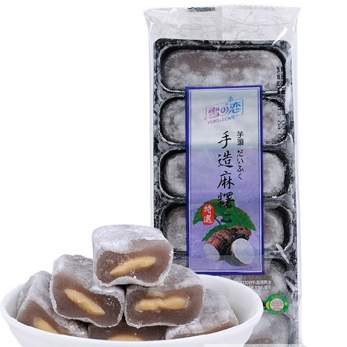 [HOT] Bánh mochi Yuki &amp; Love loại vĩ 180g gồm 6 bánh - Đài Loan