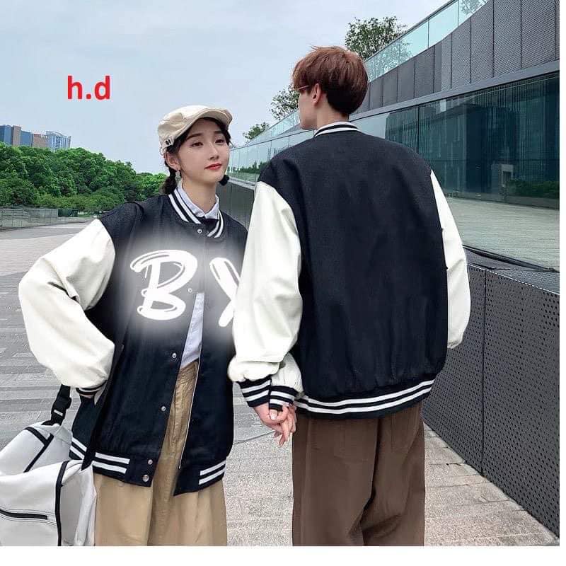 Áo khoác bomber phản quang BX fom rông nam nữ