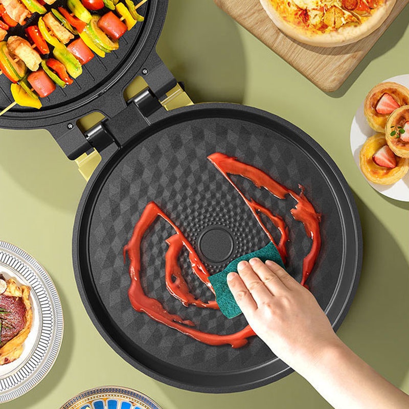 KAIMEIDI Electric cake stall household double-sided heating pancake machine non-stick pancake pan deepens and increases