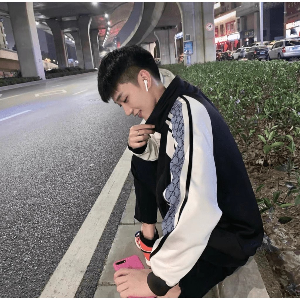 ÁO KHOÁC NAM PHỐI SỌC VIỀN THỜI TRANG SIÊU ĐẸP PHONG CÁCH HÀN