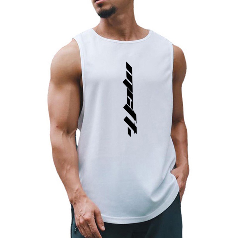 Áo Ba Lỗ Thể Thao Mềm Mại Trẻ Trung Thoáng Khí Mùa Hè 6 Màu Tùy Chọn Cho Nam