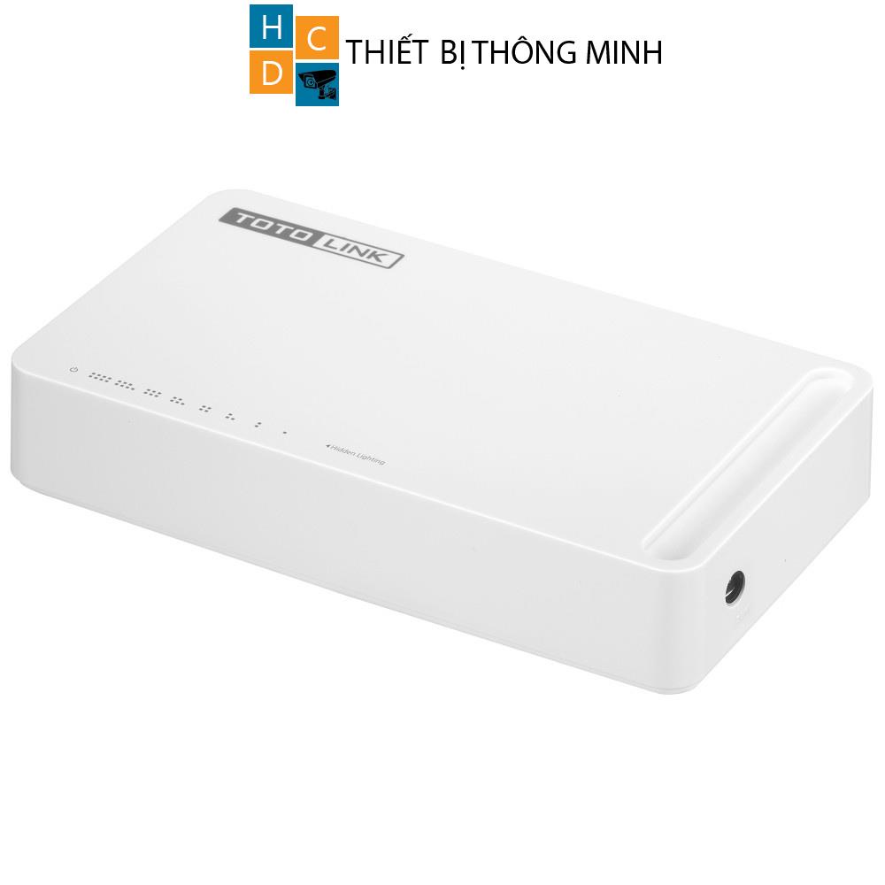 TOTOLINK S808G - Switch 8 cổng Gigabit  Bộ chia mạng máy tính bàn PC Laptop dễ sử dụng giá rẻ - Hãng phân phối chính th