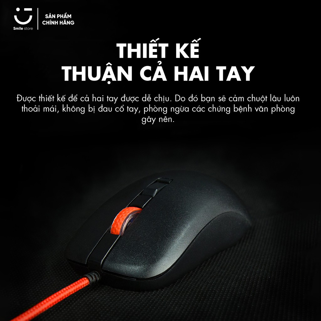 Chuột Gaming Có Dây Fantech G13 RHASTA II 2400DPI LED RGB 4 Phím - Hàng Chính Hãng