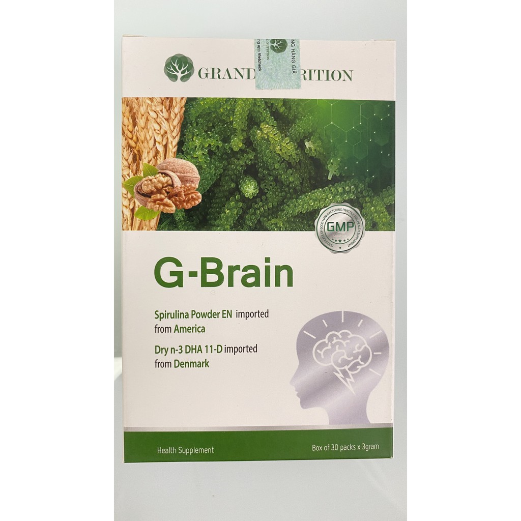 Cốm Trí Não G-Brain.Giúp Bé Thông Minh,Phát Triển Toàn Diện Não Bộ.Tập Trung Hơn