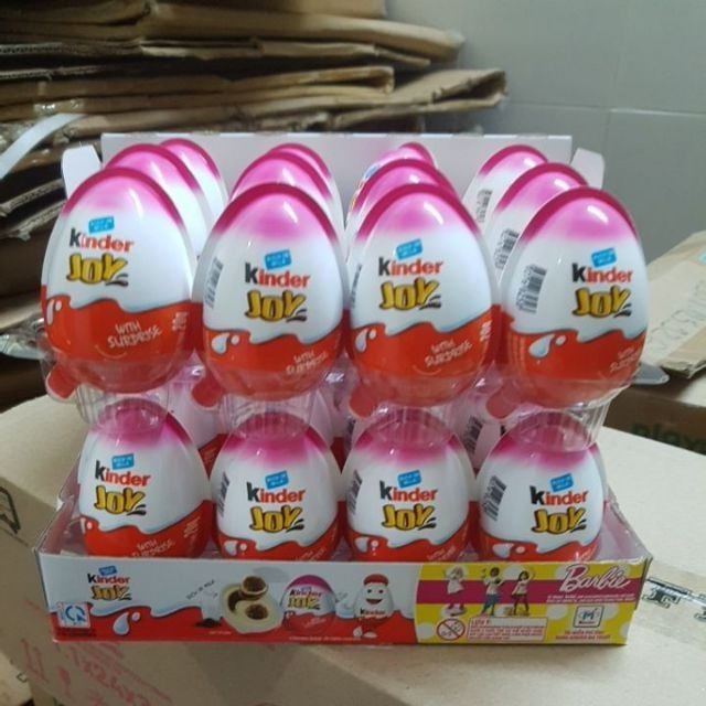 Trứng socola Kinder Joy nam/ nữ có đồ chơi