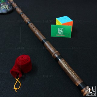 Tiêu Trung Quốc- Tiêu trúc tím 1 khúc_ Tone Đô[F] ( Tặng túi nhung, dây treo)