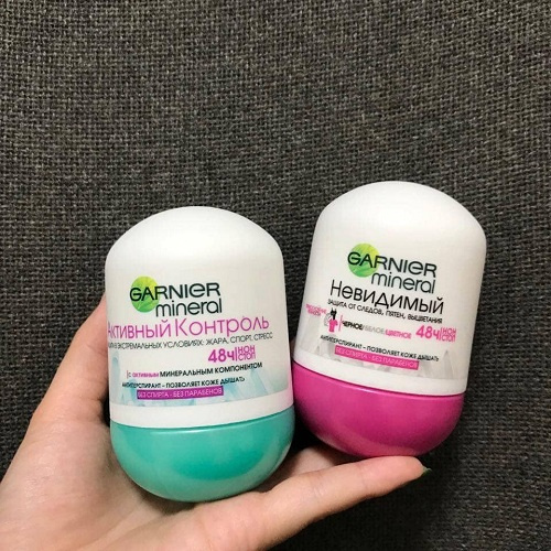 Lăn Khử Mùi Garnier [CHÍNH HÃNG] (50ML)- Gíup Bạn 48h Siêu Khô Thoáng