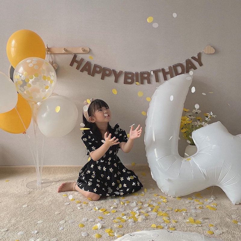 Bong Bóng Nhôm Hình Số 0-9 32 inch Dùng Trang Trí