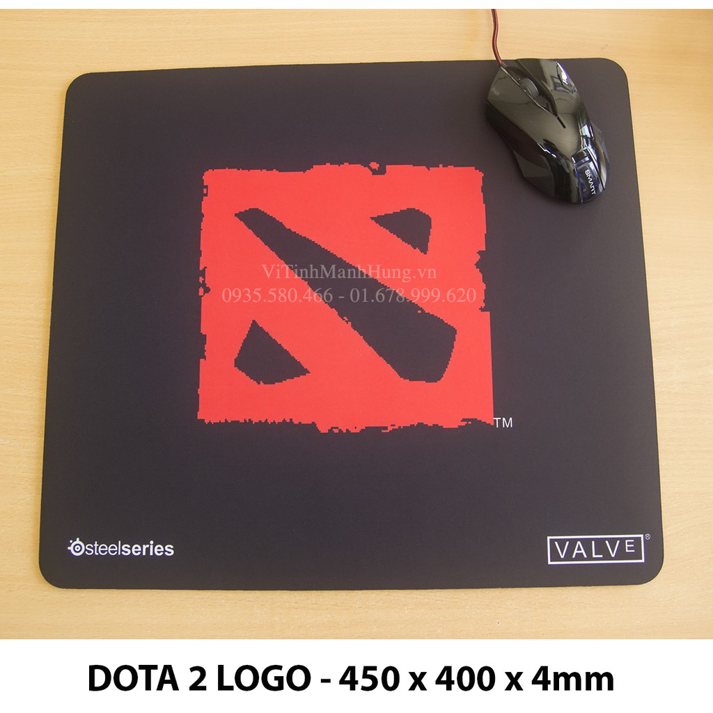 Lót chuột - Mouse Pad QCK+ Team: Navi – Fnatic - Dota 45cm x 40cm x 4mm.