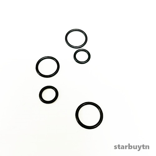 Lẻ 1 Gioăng Vòng Chữ O Cao su tùy chọn kích thước Dùng cho Xe, Thiết Bị Điện, máy móc, trục ...