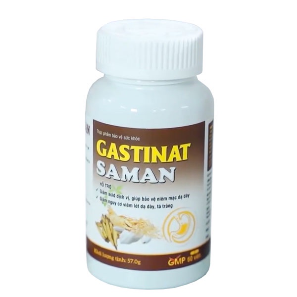 Gastinat Saman, hỗ trợ bảo vệ niêm mạc dạ dày, giảm acid dịch vị