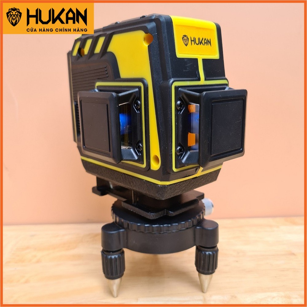 Máy bắn cos, cân bằng laze HUKAN KH-355 tia xanh có điều khiển tia từ xa. Bảo hành 12 tháng.