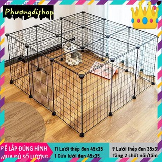 Tấm ghép Chuồng chó, chuồng mèo, chuồng thỏ BÁN LẺ [BÁN BUÔN ]