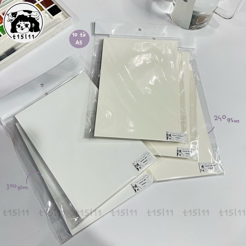 [t15l11] Giấy vẽ màu nước Canson Barbizon/1557