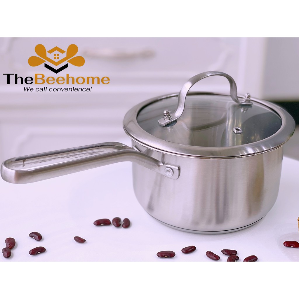 Quánh MILK POT 2&amp;1 dùng đa dạng các loại bếp: gas, từ, hồng ngoại