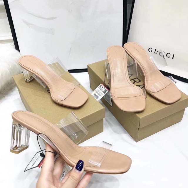 HÀNG FULL BOX CÓ SẴN Guốc mika 2 cầu 7cm-9cm