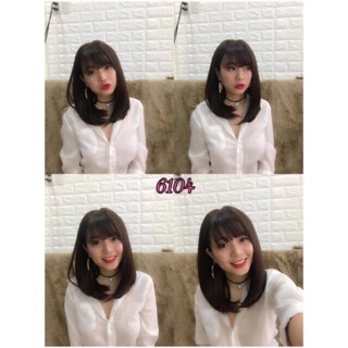 Tóc giả cúp cao cấp❤️freeship 50k❤️tóc cúp dài - hình thật
