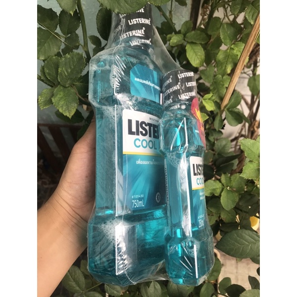 NƯỚC SÚT MIỆNG LISTERINE THÁ LAN 750ML + 250 ML
