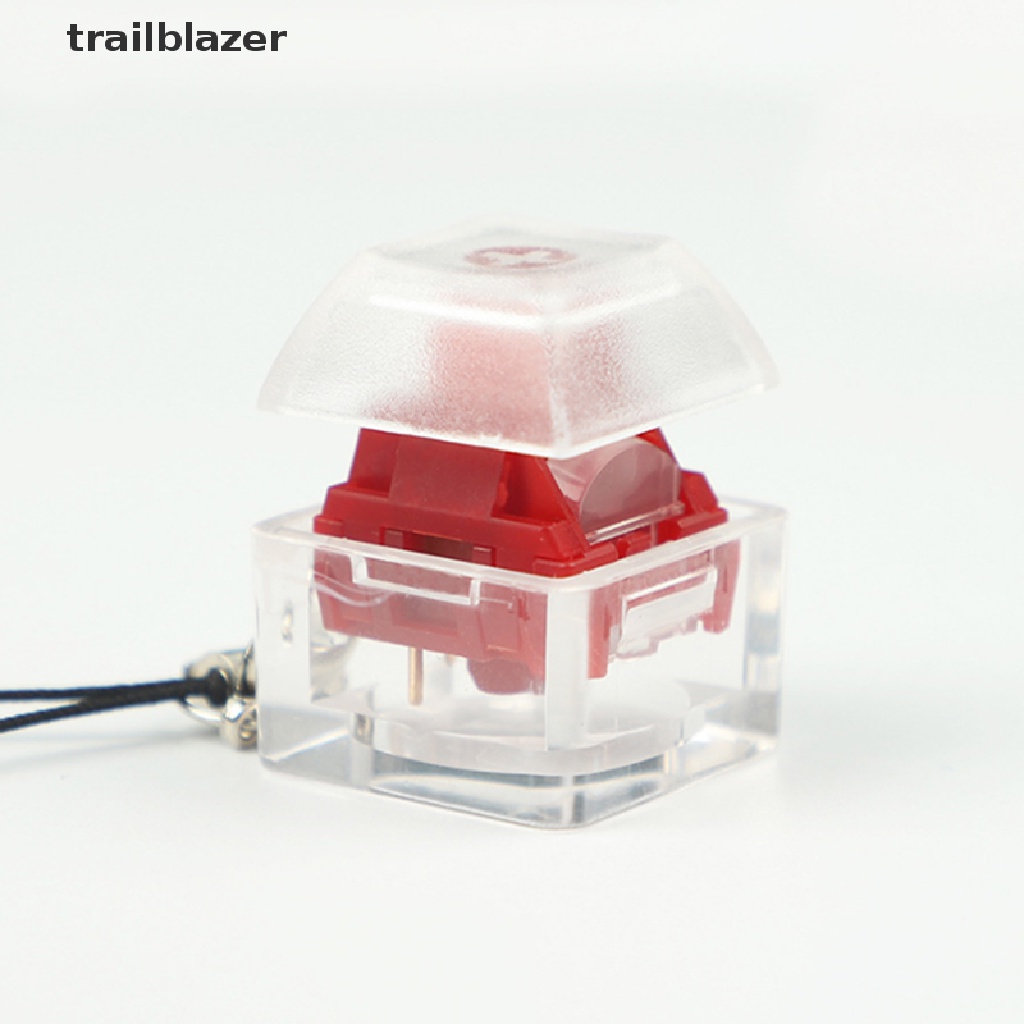 Trailblazer 1pc Mx Mechanical Switch Keychain Shaft Tester Translucent Key Switch Tester UIO