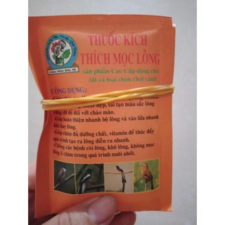 Bột mọc lông cho chim (combo 2 gói)