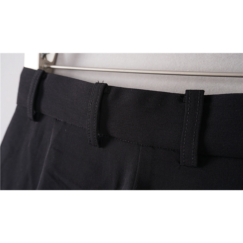 Quần ống rộng culottes dáng dài lưng thon 100cm siêu Hot phong cách Hàn Quốc
