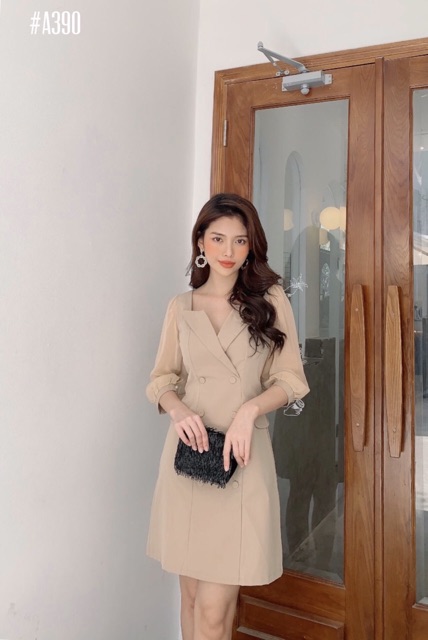 Đầm Vest tay voan ❤️FREESHIP ❤️ | BigBuy360 - bigbuy360.vn