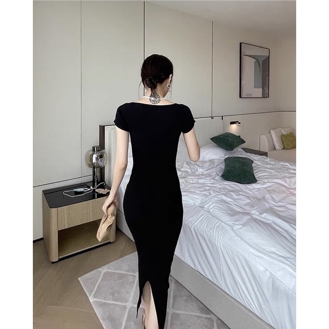 Order 15 ngày- Đầm body len dệt kim #838