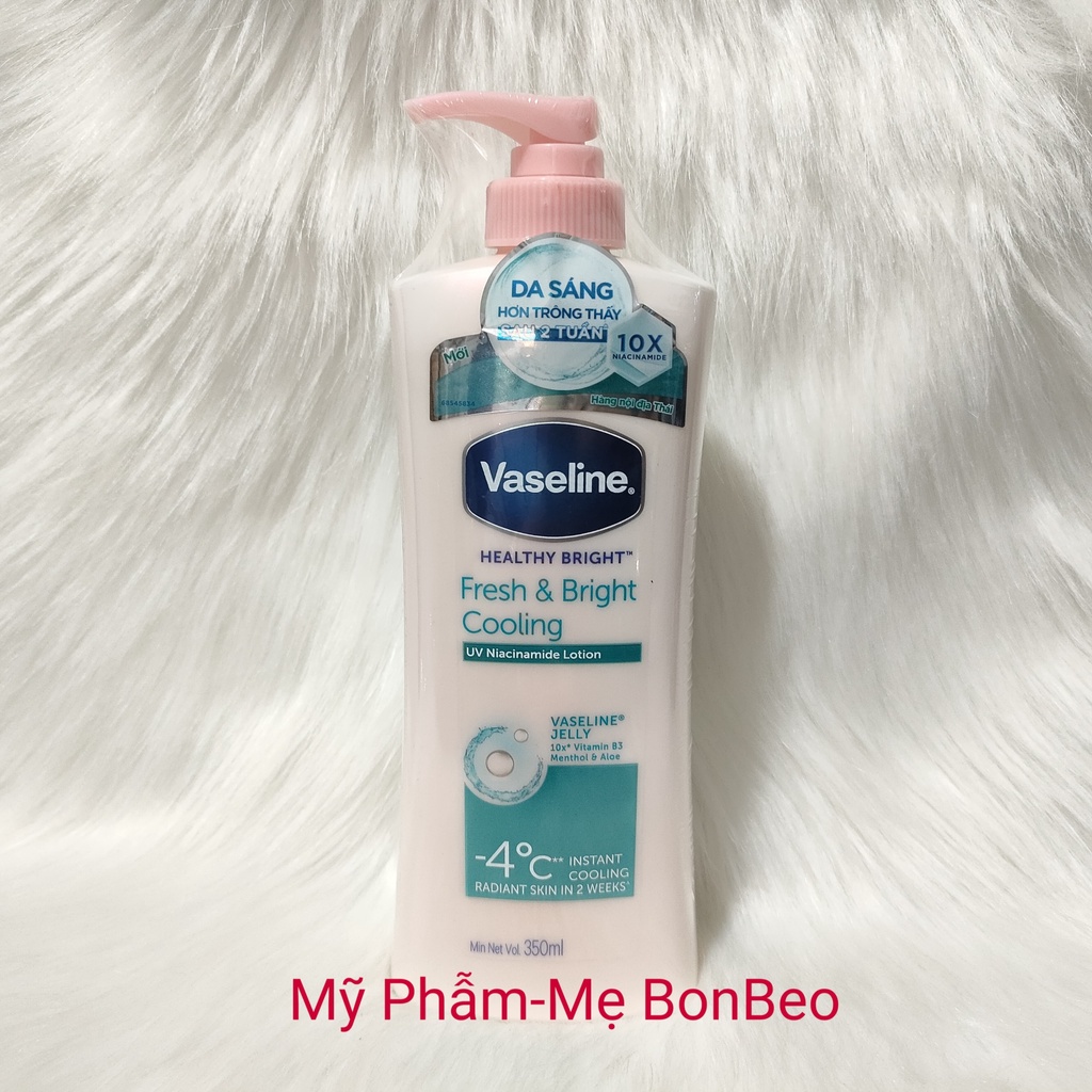 Sữa dưỡng thể Vaseline trắng mịn 350ml