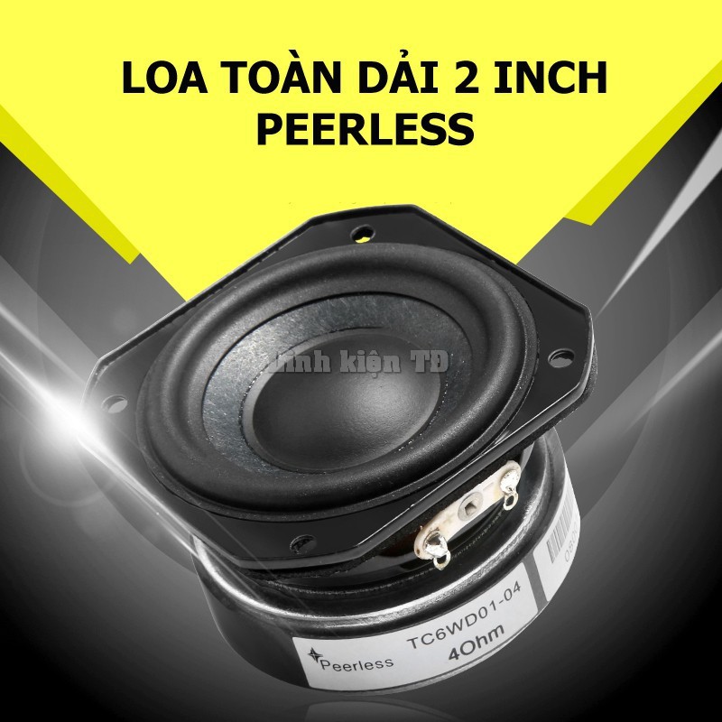 Loa toàn dải Peerless 2 inch