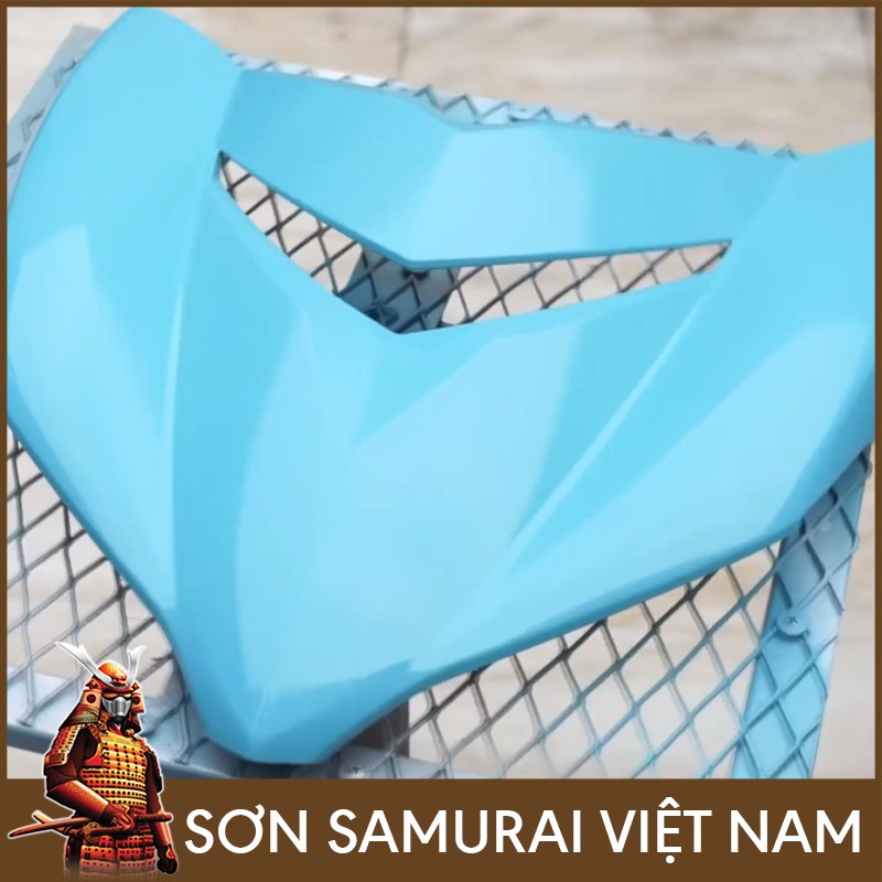 Màu Xanh Da Trời 312 Sơn Xịt Samurai Việt Nam - Combo Màu Xanh 312