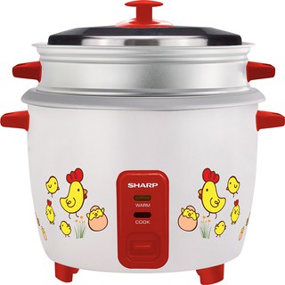 Nồi cơm điện sharp ksh-d18sv-ch - dung tích 1.8l - hàng chính hãng