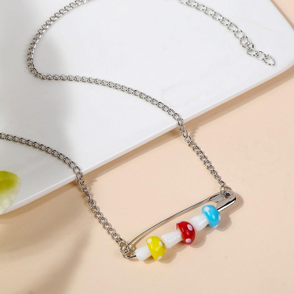 AROMA Vòng cổ Mặt Trăng / Ngôi Sao / Nấm / Trái Tim Nhiều Màu Thời Trang Cho