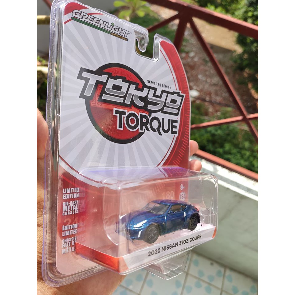 Mô hình tĩnh xe thể thao Greenlight 2020 sport car Nissan 370Z Coupe tỷ lệ 1:64