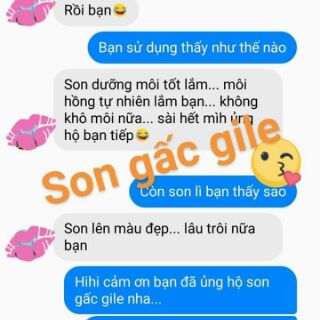 [mini]Son gấc lì Gile handmade