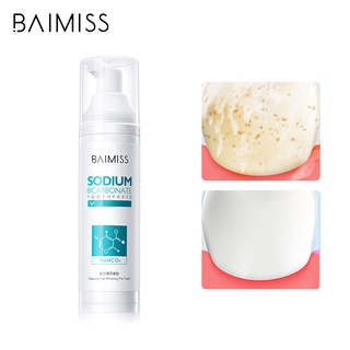 Kem đánh răng BAIMISS Baking Soda làm trắng răng Loại bỏ vết ố vàng trên răng 100g