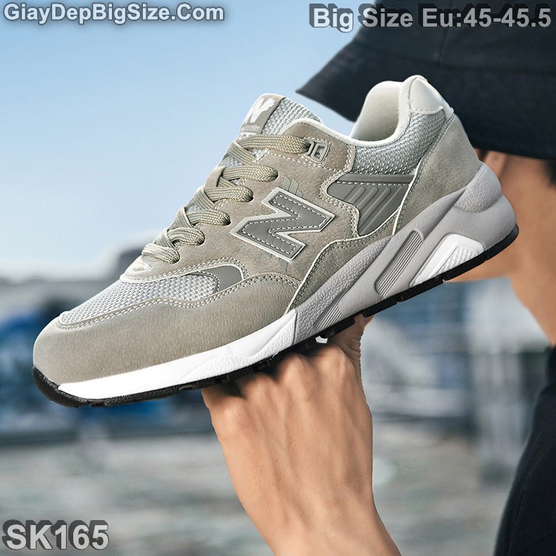 Giày Sneaker New-Balance,  giày thể thao big size cỡ lớn EU:45-45.5 cho nam chân to